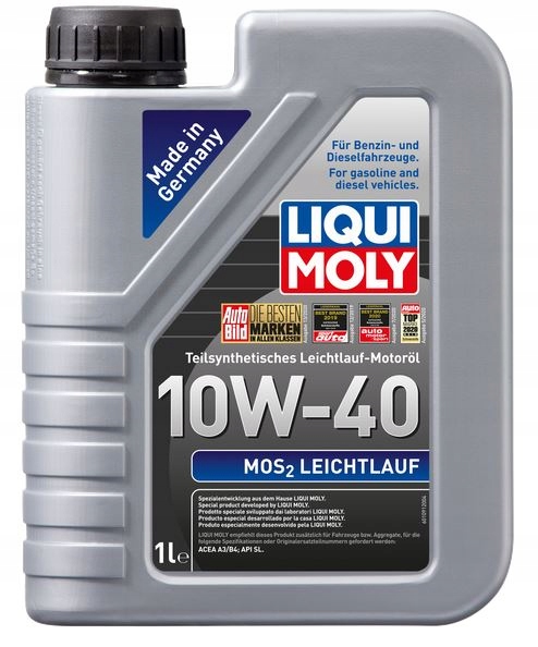 

Olej silnikowy półsyntetyczny Liqui Moly MoS2 Leic
