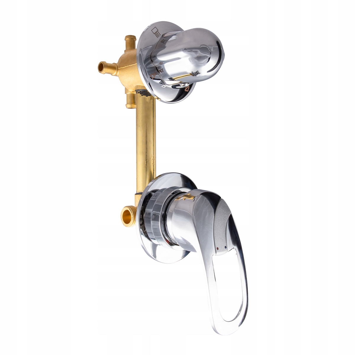 BATERIA ZAWÓR GŁOWICA MIESZACZ DO KABINY Z HYDROMASAŻEM 14,5 CM 4 FUNKCJE Marka Inea