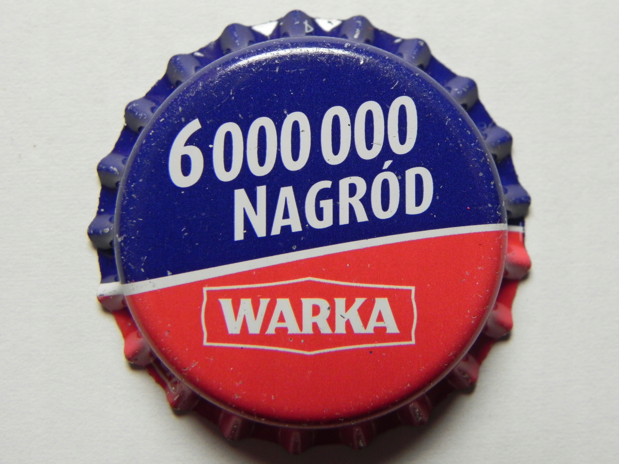Warka 130 - NIEBUTELKOWANY - odwrotka - WYGRANA