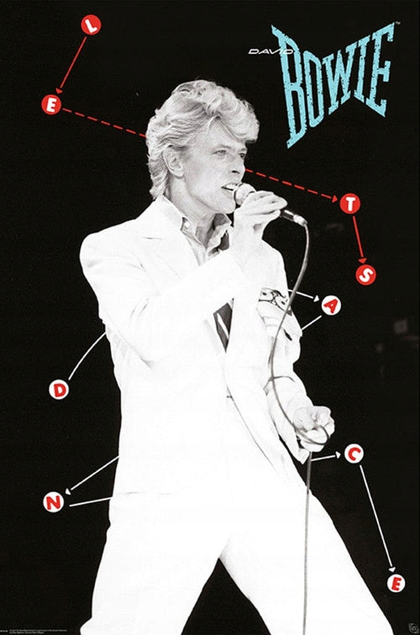 

David Bowie Lets Dance plakat 61x91,5 cm