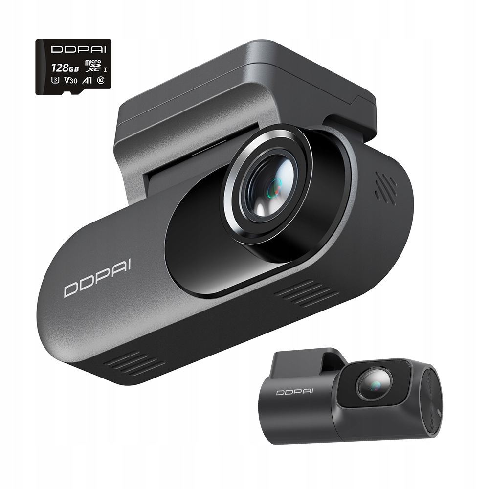 Videorekordér Ddpai N3 Pro Automobilová 3K Zadní Gps Adas +128GB