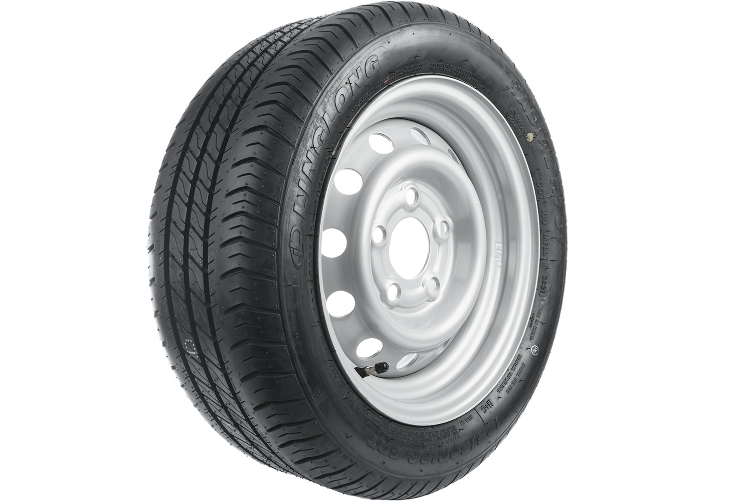 Zesílené kolo 195/50 R13C pro přívěs odtahového vozu 5.5JX13 5x112 ET:30 67 mm