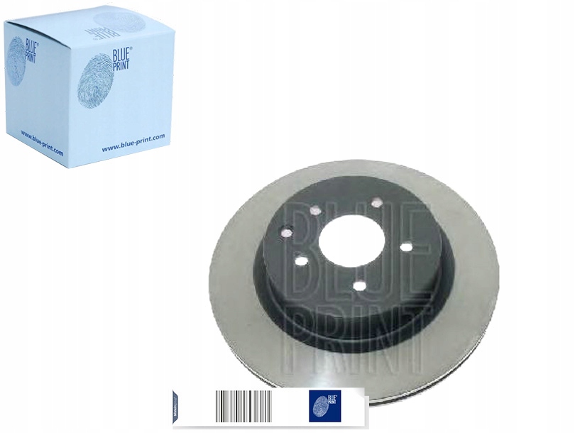 Bluadn143110 ТОРМОЗНІ ДИСКИ ГАЛЬМІВНЕszt ЗАД. L ПРАВ. NISSAN