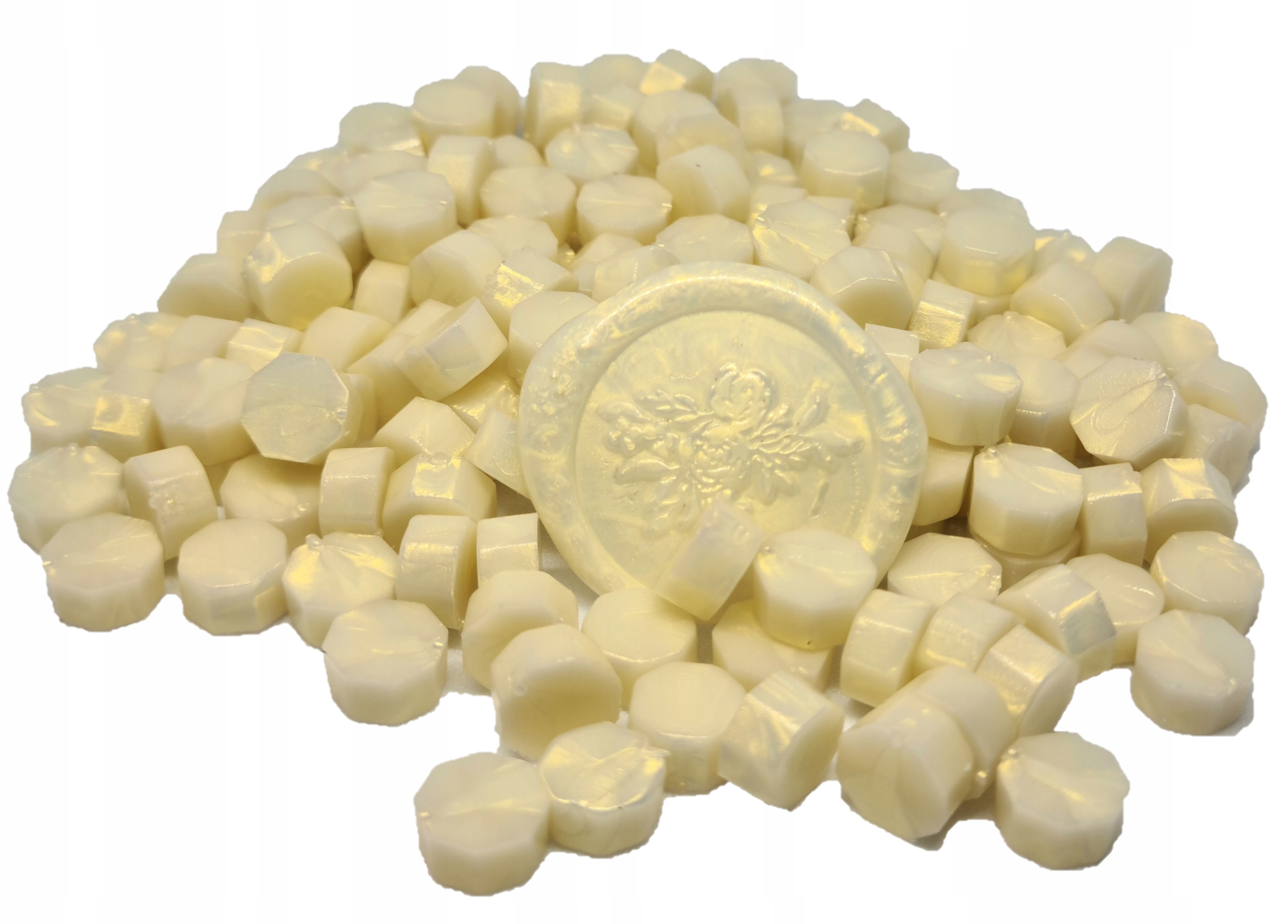 Lak wosk do stempli lakowania MIENIĄCY ZŁOTY 100szt