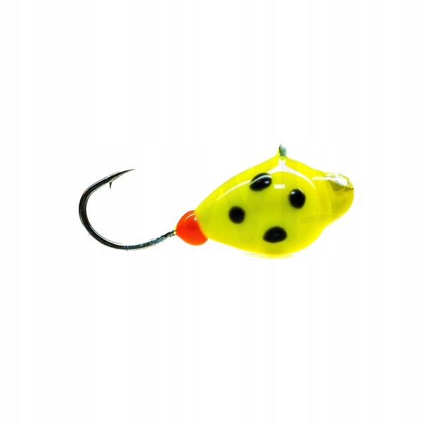 MORMYSZKA WOLFRAMOWA BIEDRONKA MW7/2 0,5G CZERWONY Długość 7 mm