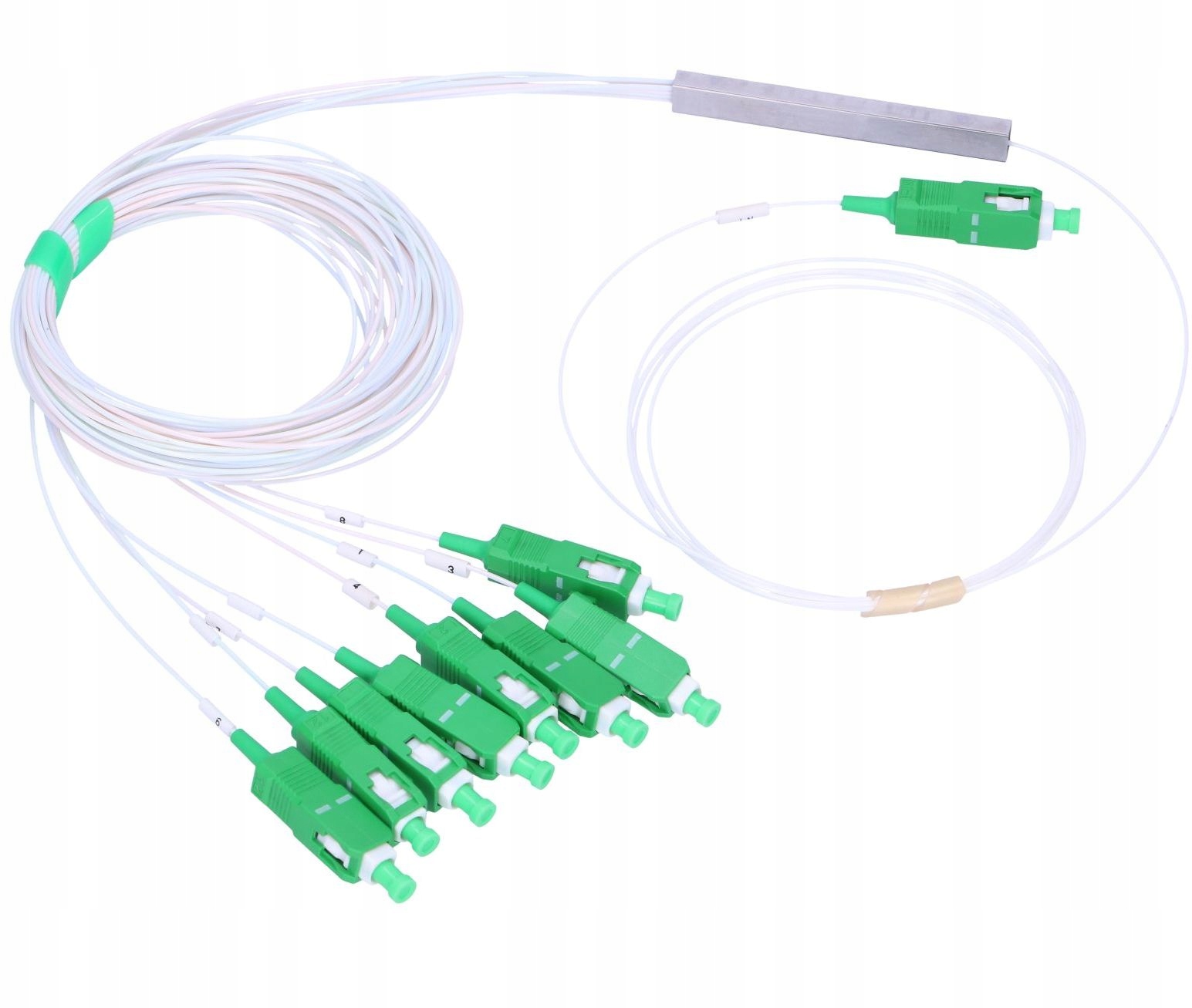 

Splitter 1:8 Plc Sc/apc 900um, 1m Extralink