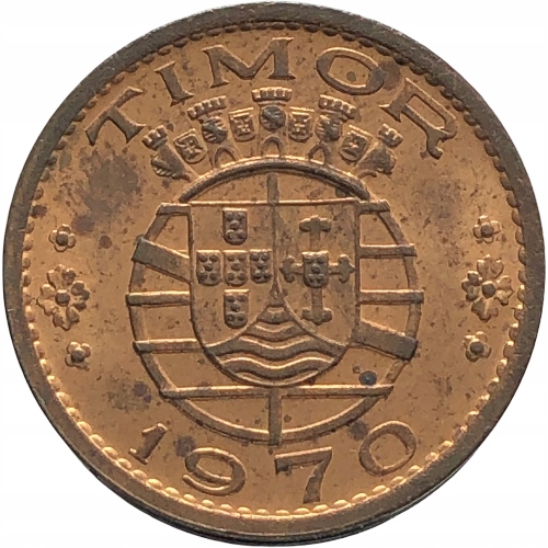 58388. Timor Portugalski, 20 centavo, 1970r.