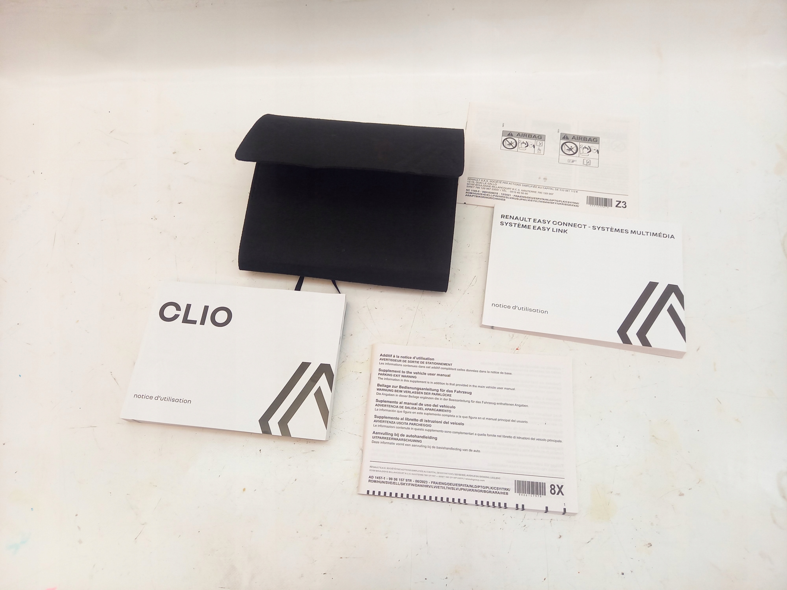 KSIĄŻKI SERWISOWE INSTRUKCJA RENAULT CLIO V 23r 1.0 TCE Producent Renault