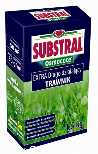 

Nawóz długodziałaj. Trawnik Osmocote Substral1,5kg