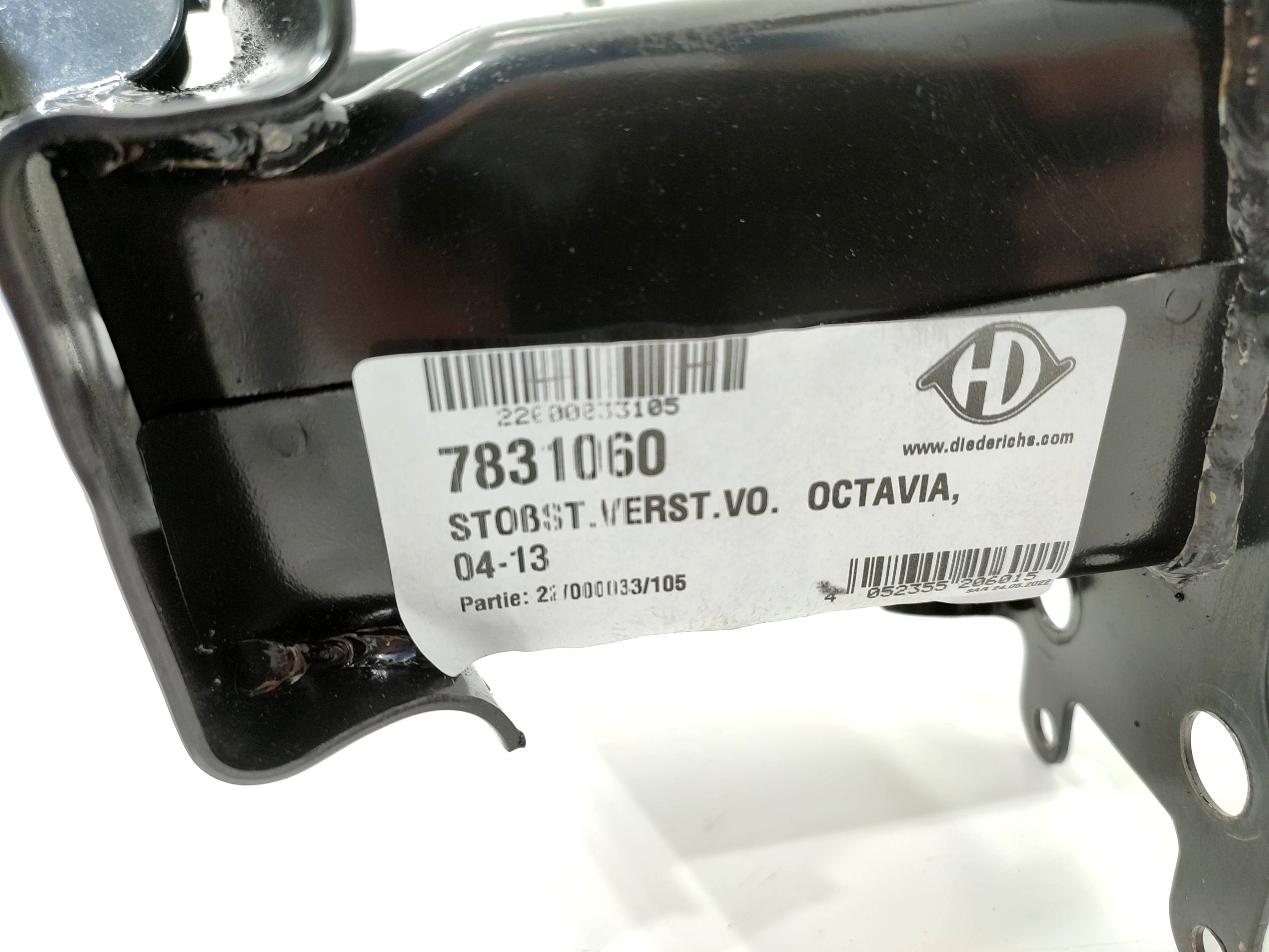 BELKA WZMOCNIENIE ZDERZAKA PRZÓD SKODA OCTAVIA 1Z3 Strona zabudowy przód