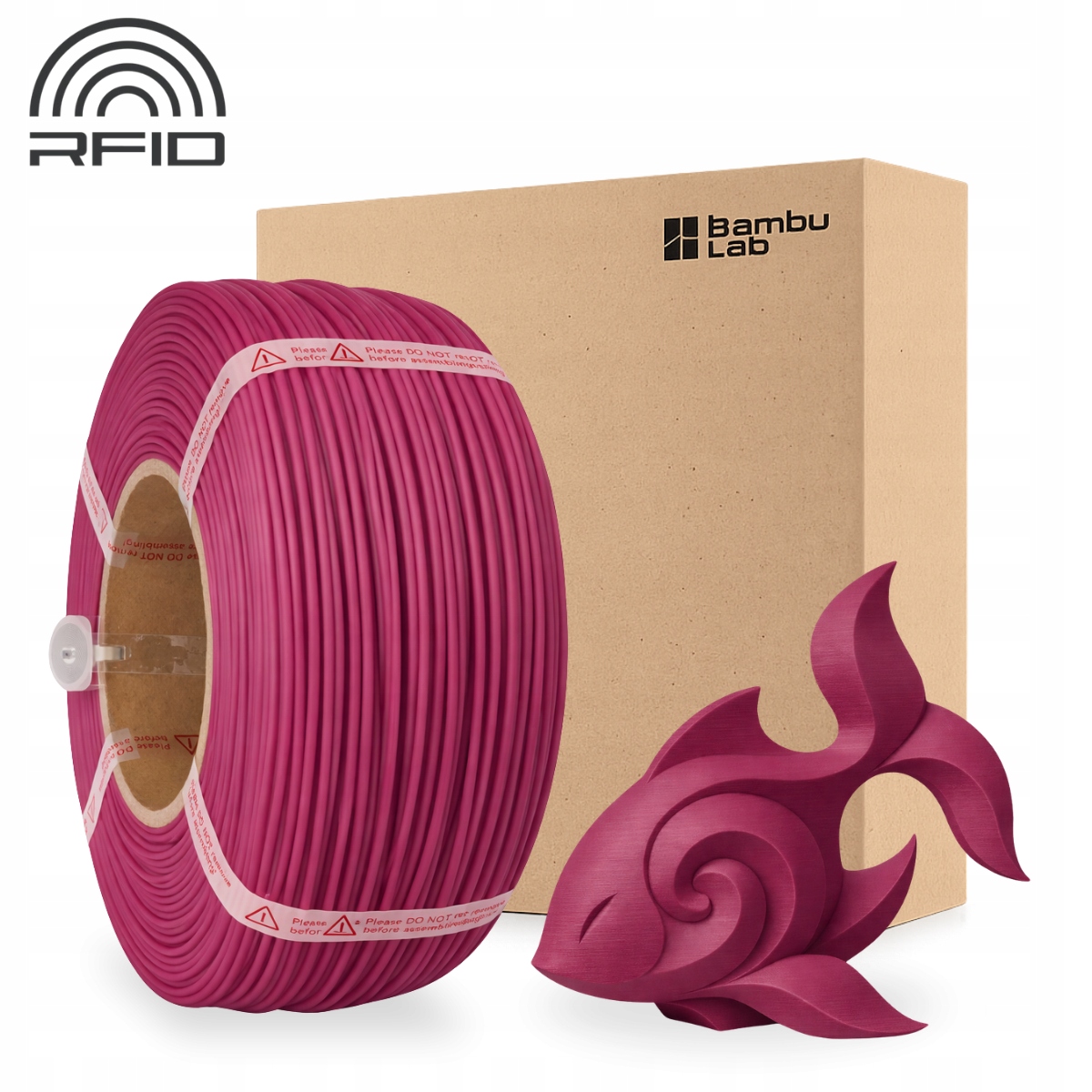 Filament PLA Bambu Lab 1,75 mm 1000 g fioletowy