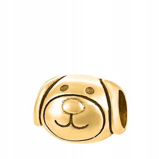 Zlatý přívěsek Pes Pejsek Dog stříbro 925