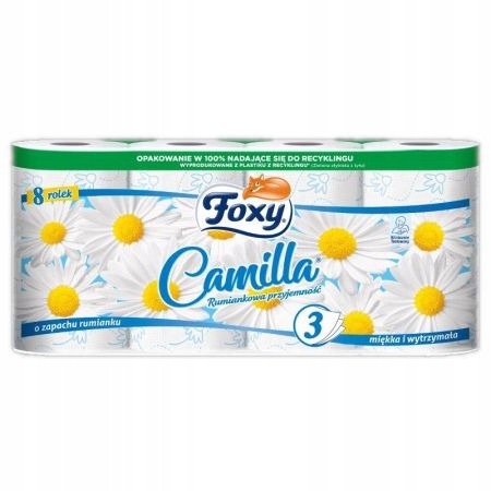 

Foxy Papier toaletowy Camilla rumianek 8 szt.