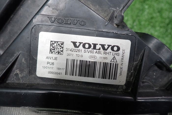 VOLVO S60 V60 BI XENON 13- reflektor left light left
