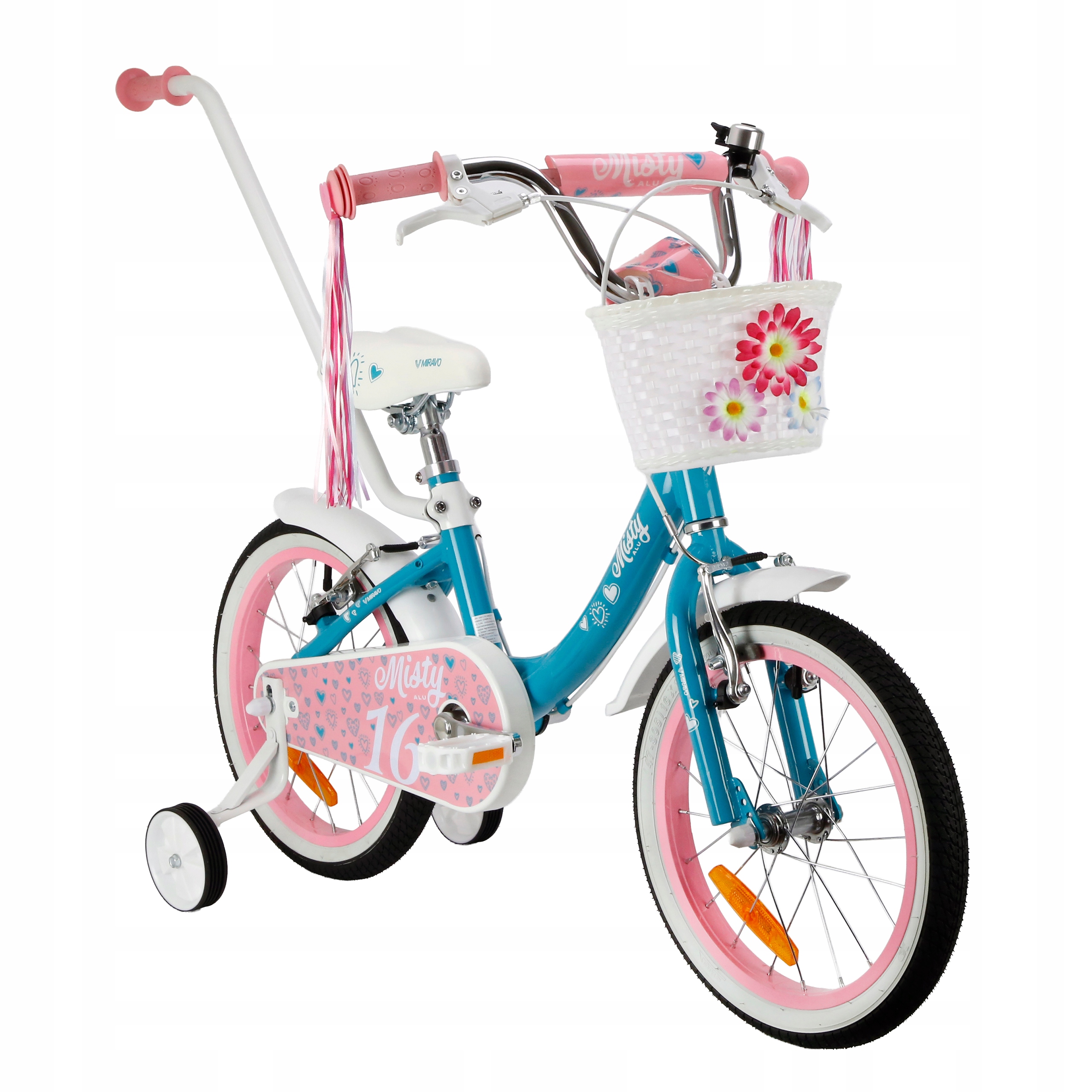 Rowerek Dziecięcy 16 Cali Miravo Rower Alu Dla Dziewczynki Prowadnik