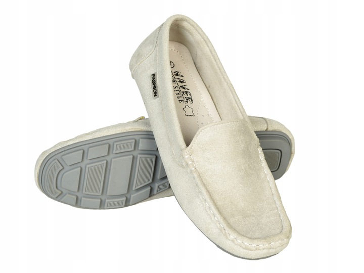 

Mokasyny Baleriny damskie Slip On płaskie /H03A-2/