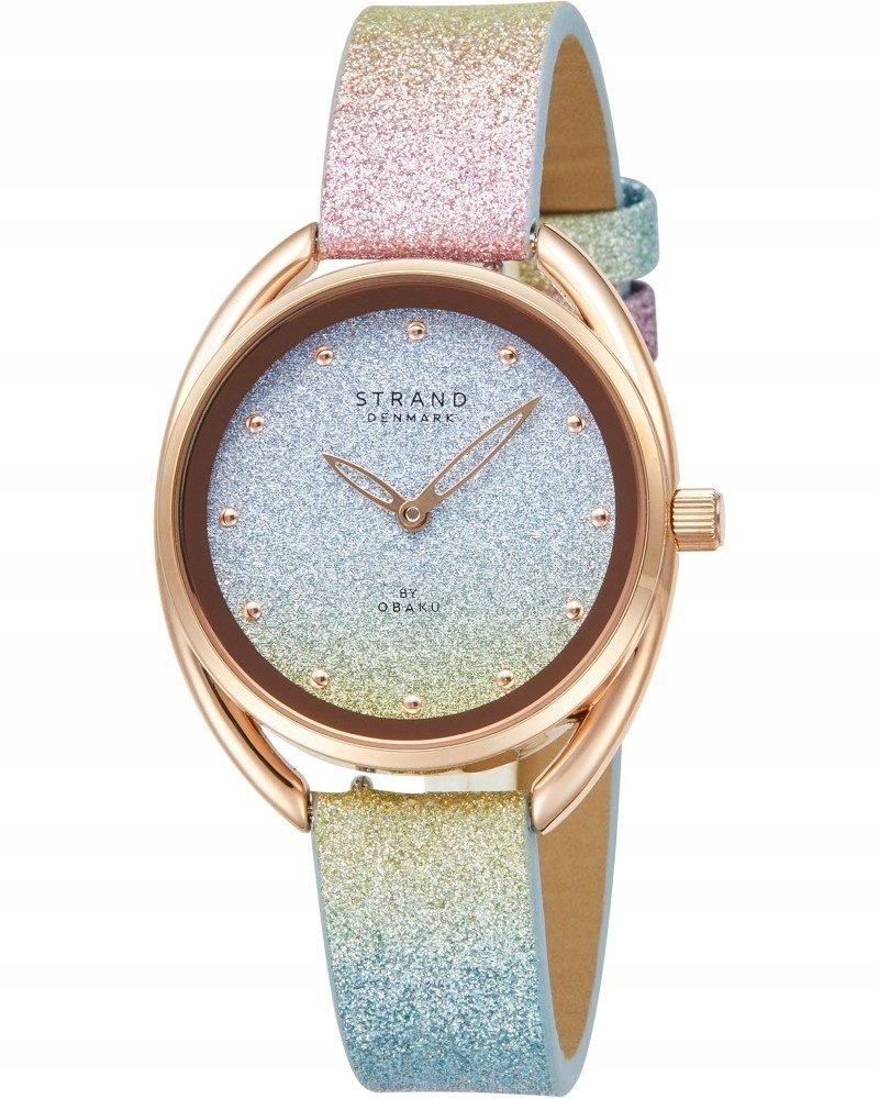 Nové Originální dámské hodinky Strand by Obaku S734LXVZVI-GF, vícebarevné