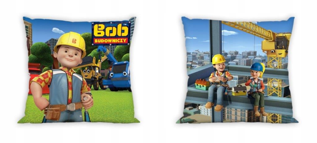 

Poszewka jasiek Bob Budowniczy 40x40 Bawełna
