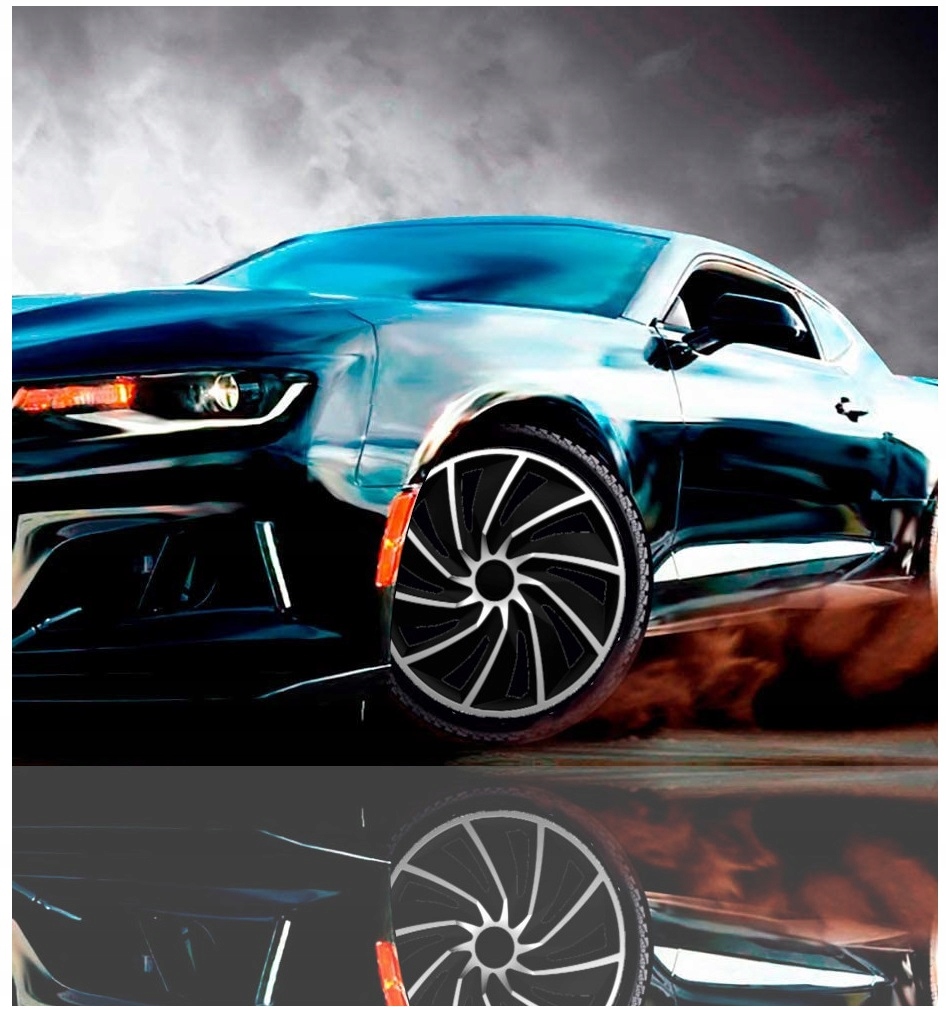 KOLPAKI 15 do RENAULT PEUGEOT OPEL AUDI CITROEN 16 Producent code 15 Turbo silver black