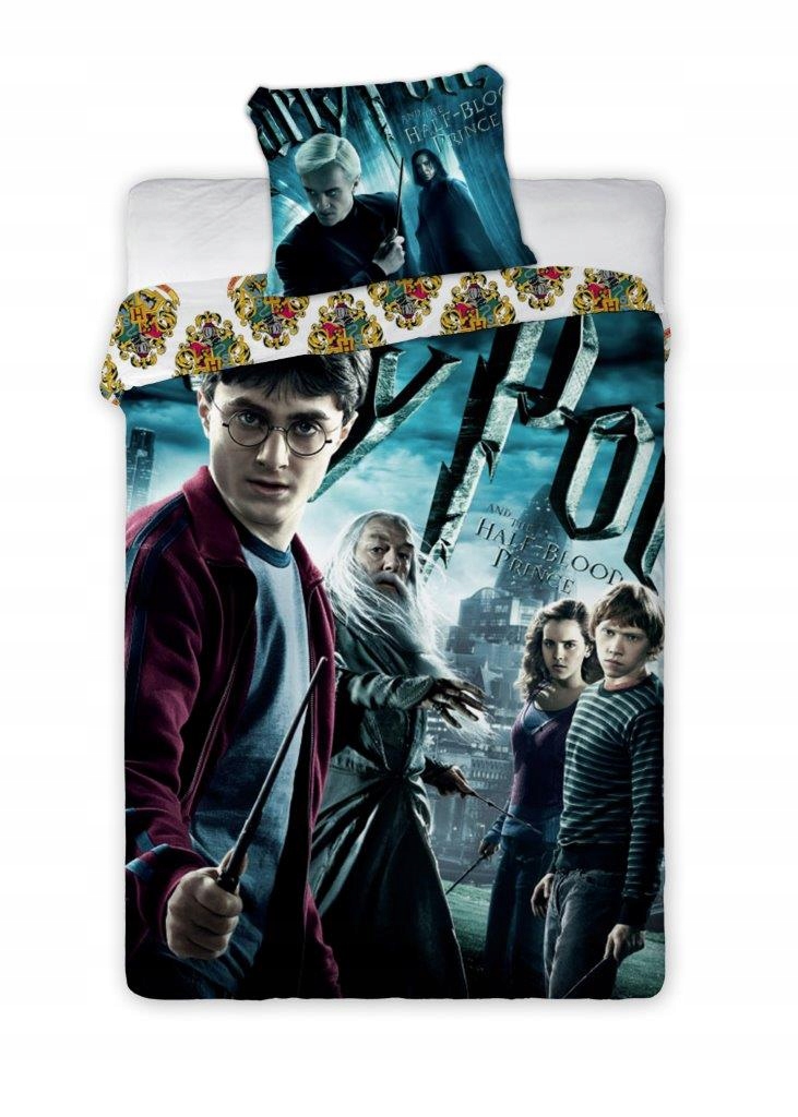 Povlečení bavlna 100% 160x200 1x70x80 Harry Potter