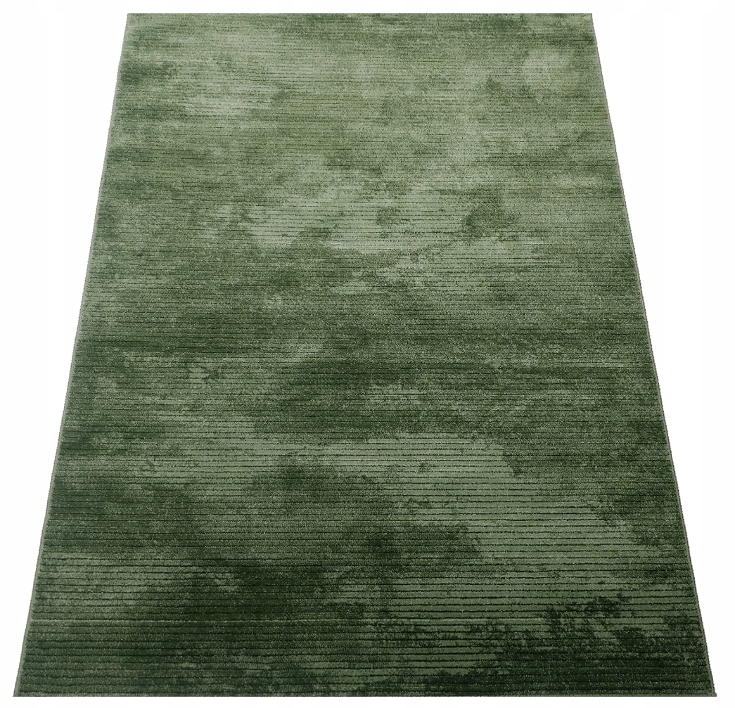 Koberec 120x180 Zelený Moderný Jednotný Do Obývačky Modná Zeleň