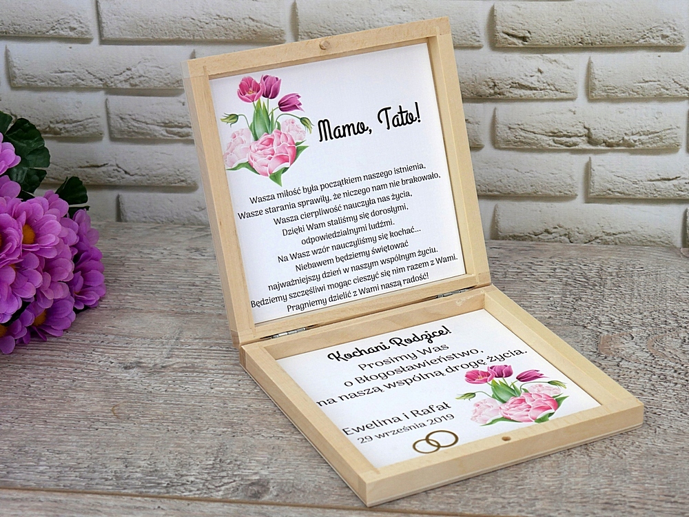 Prośba o Błogosławieństwo dla Rodziców Zaproszenia Nazwa Zaproszenie prośba o błogosławieństwo