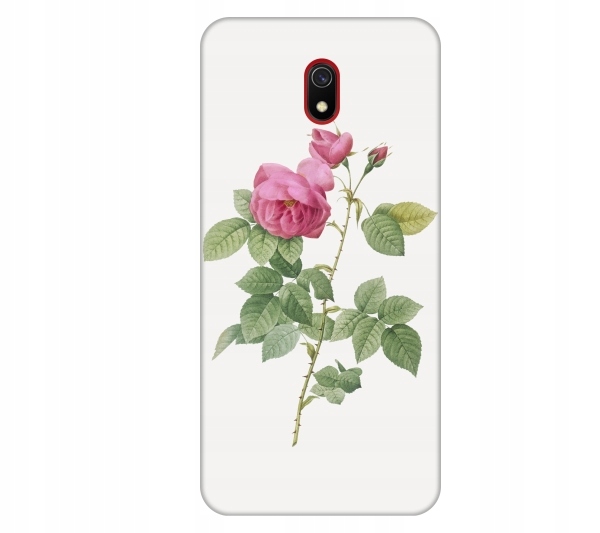 

Etui na telefon Xiaomi Redmi 8A Kwiat rózowy akwar