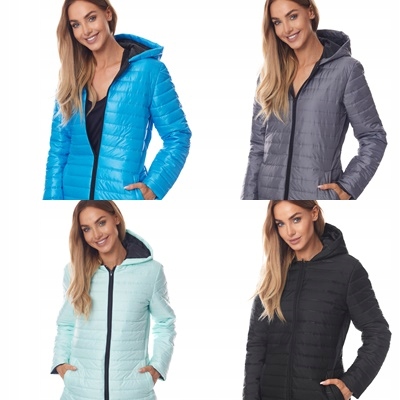 Kurtka damska pikowana wiosenna jesienna M Rodzaj pikowana