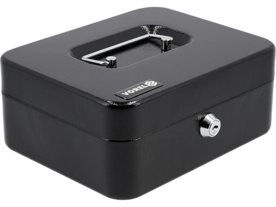 KASETKA NA PIENIĄDZE 200x160x90 CZARNA 78622 VOREL