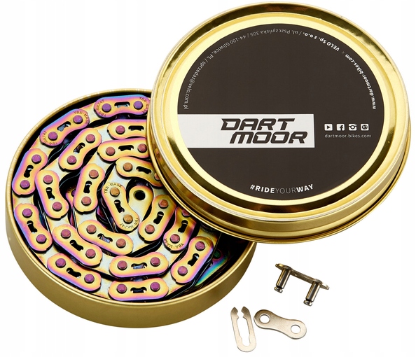 Łańcuch singlespeed DARTMOOR CORE 1/8" petrol Marka Dartmoor