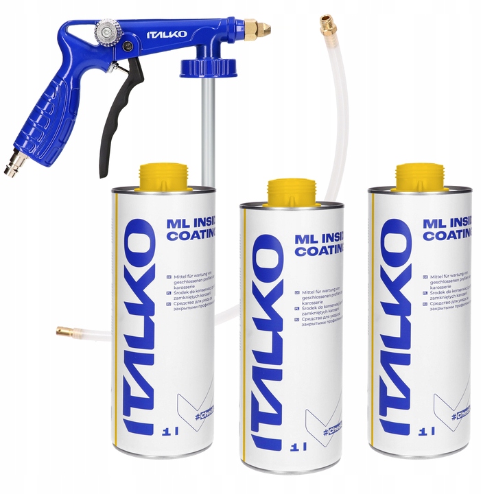 3x Prostředek Na Údržbu Profilů 1L Jantar Pistole