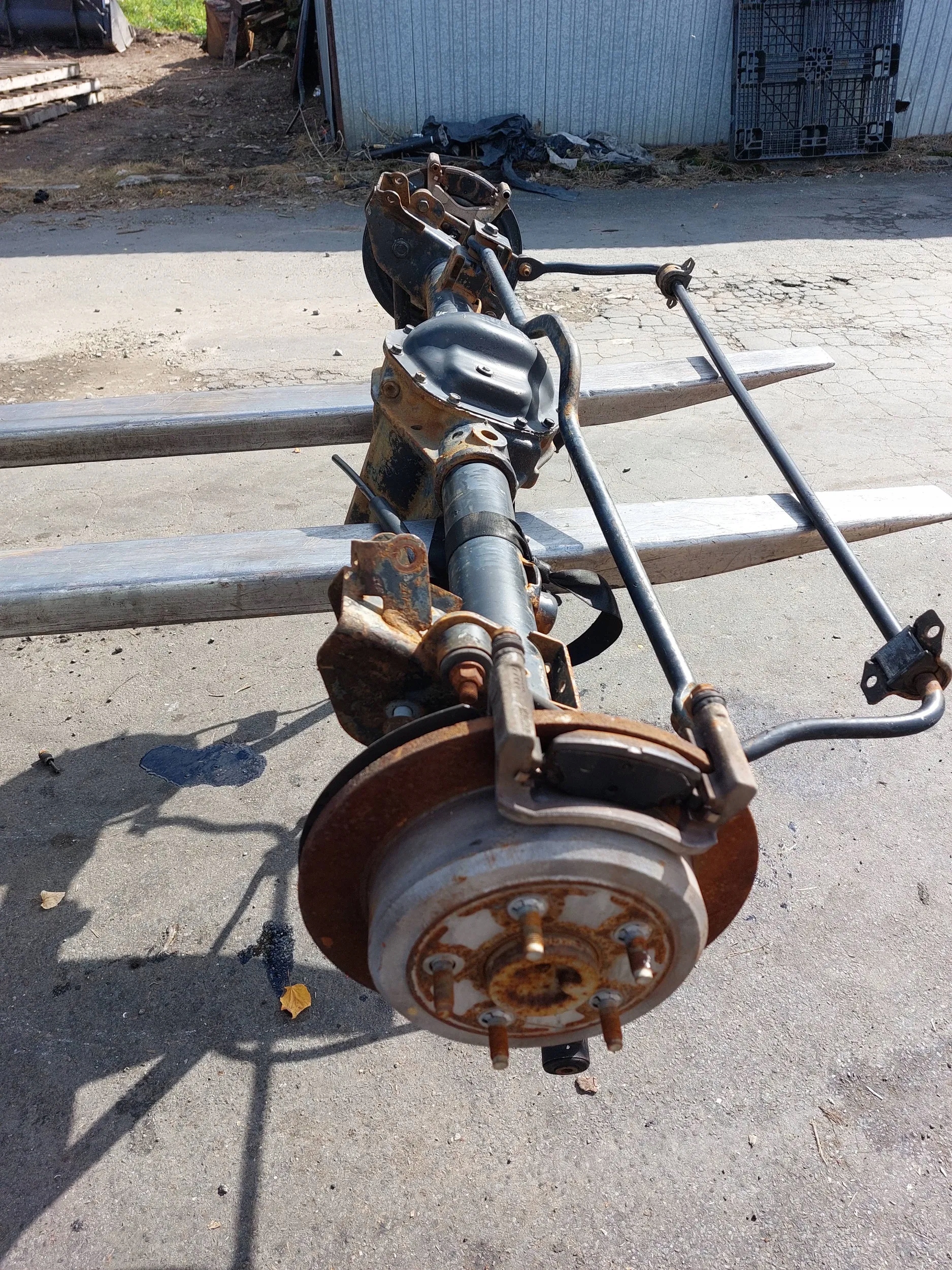 differential rear part diff Jeep Wrangler JK 2.8 CRD 08