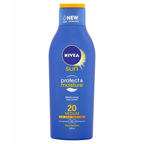 Nivea Hydratační Mléko Spf 20 Sun (protect+moisture Lotion) 200 ML Unisex