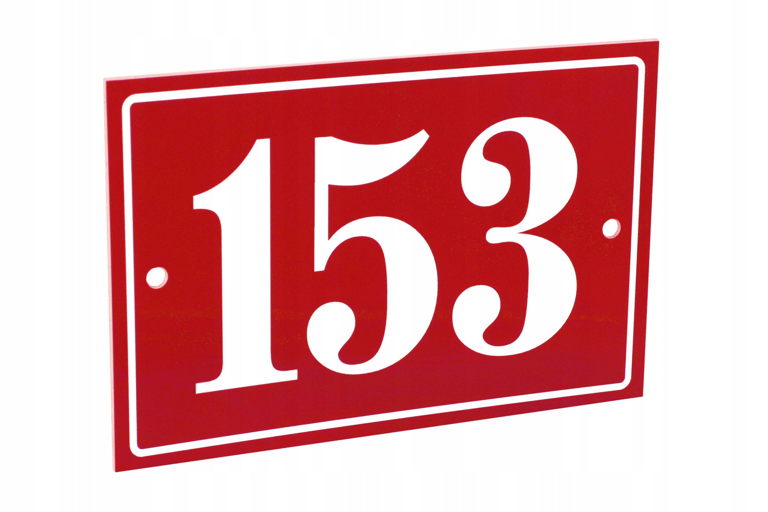 TABLICA ADRESOWA NUMER DOMU TABLICZKA LAMINAT NA DOM 10x15CM GRAWER Kod producenta 10