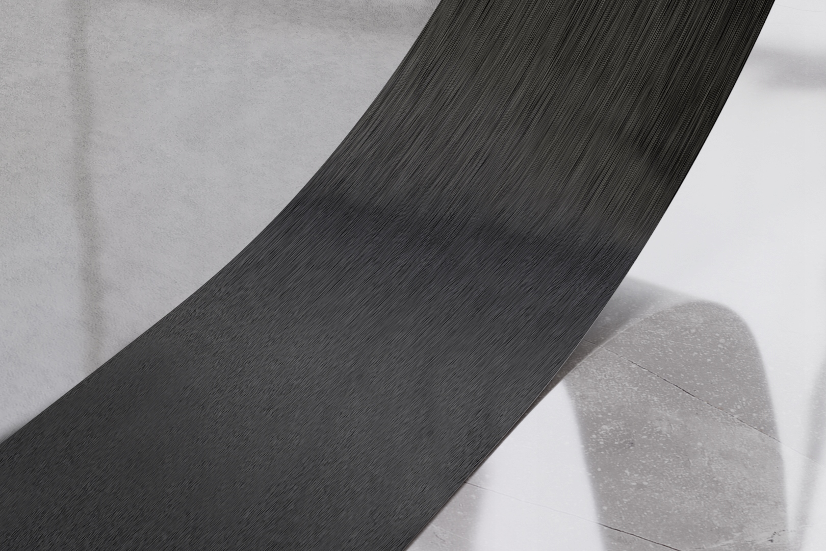 CZARNA LISTWA DEKORACYJNA I MATOWA 10cm x 270cm