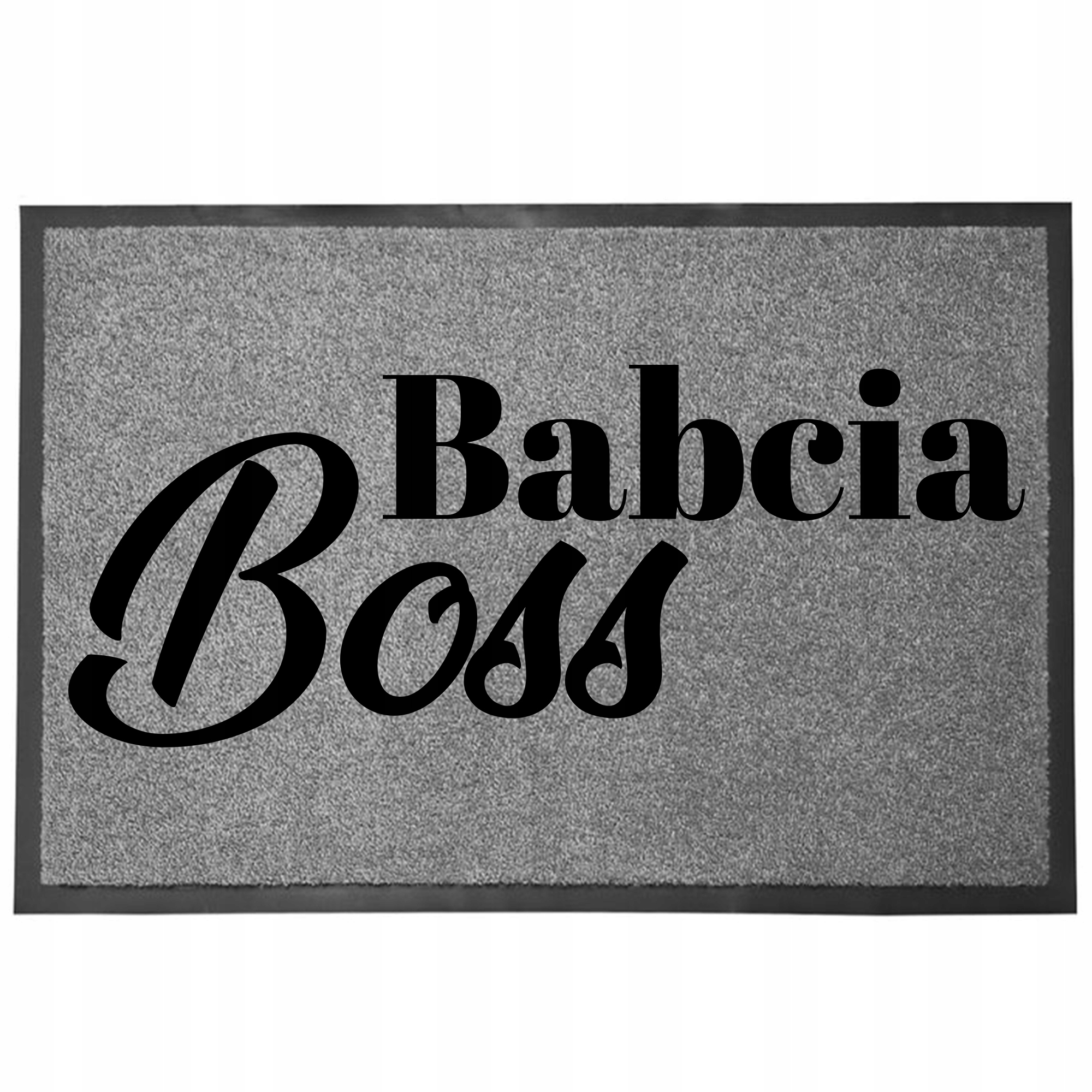 Wycieraczka Wejśćiowa Szara Na Dzień Babci I Dziadka Babcia Boss