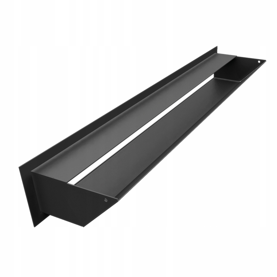 KRATKA KOMINKOWA WENTYLACYJNA LUFT 90x600 mm Czarna 9x60 cm Marka Kratki