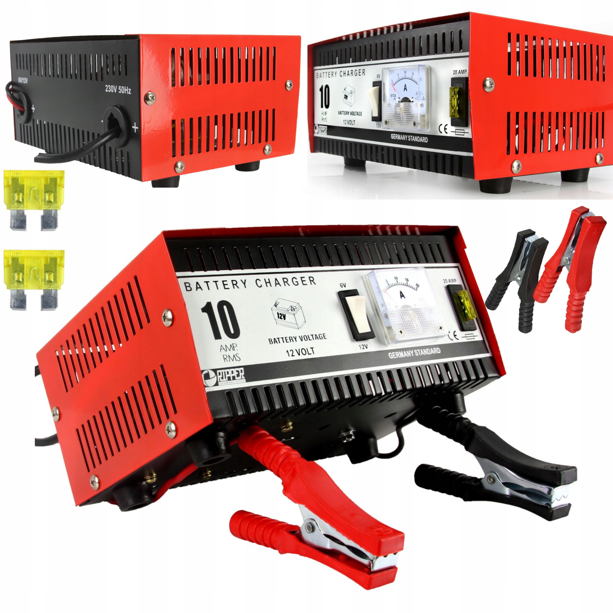 АВТОМОБИЛЬНЫЙ ВЫПРЯМИТЕЛЬ МАЛЕНЬКИЙ СТАЛЬНОЙ МОЩНЫЙ 10А