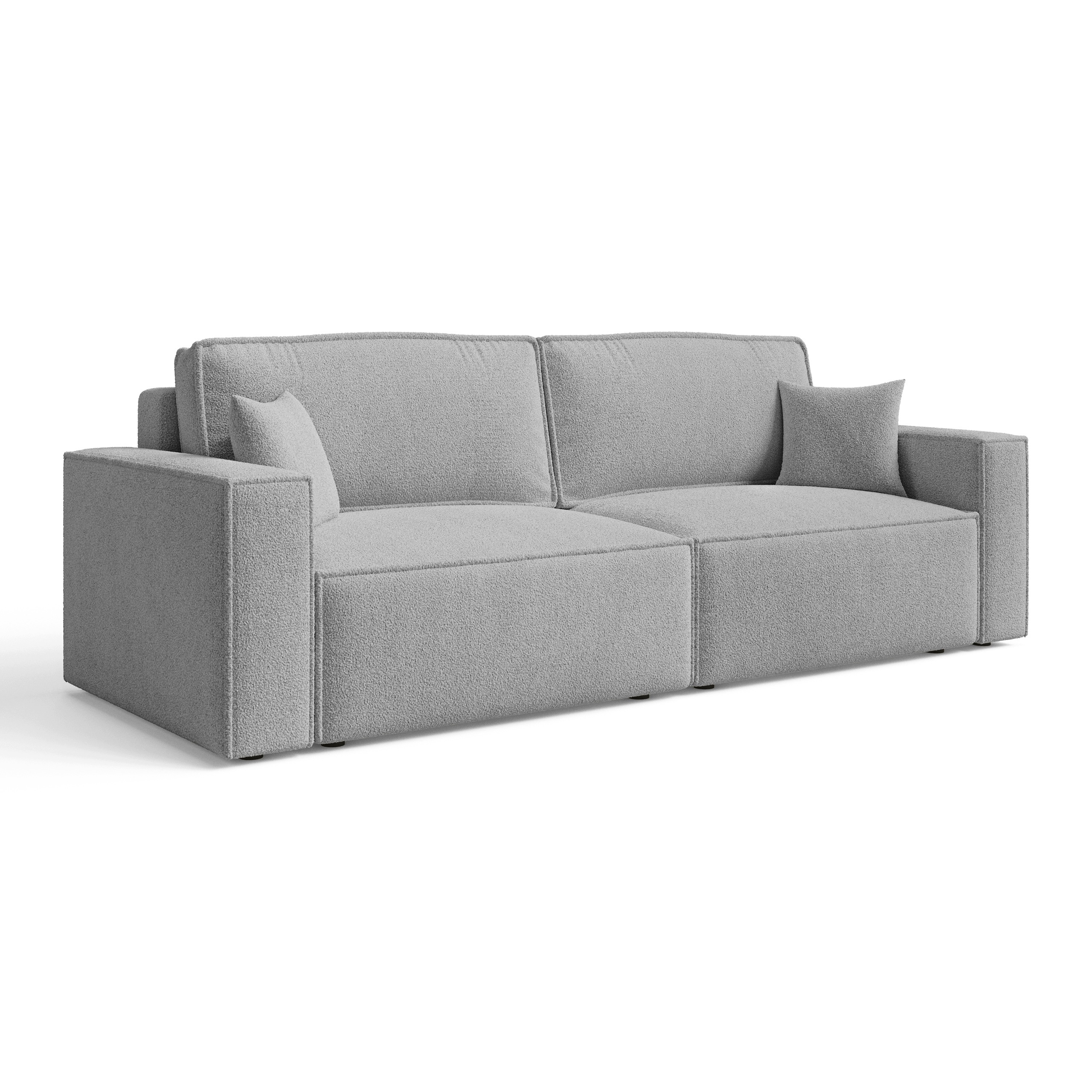Praktyczna sofa Aron S do spania Rozkładana Tkanina Quelle 83