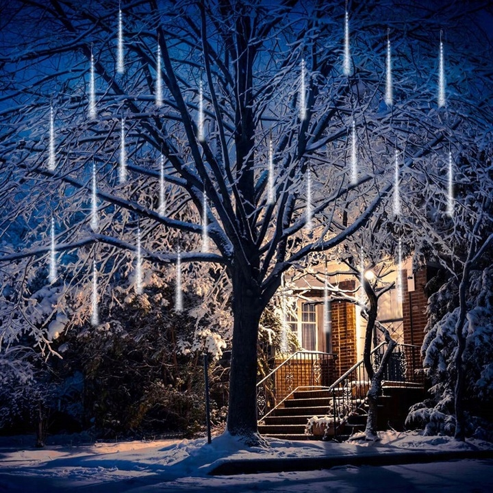 

Lampki Sople Meteory Led Padający Śnieg 50cm IP44