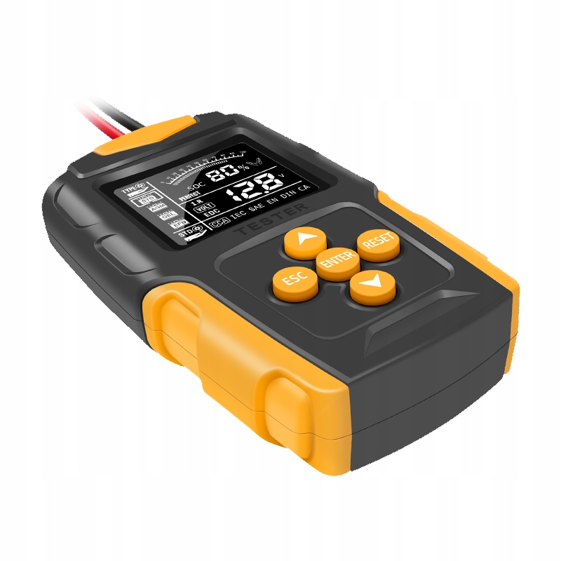 TESTER DO BATERII AKUMULATOROW 12V 24V LCD Producent code other