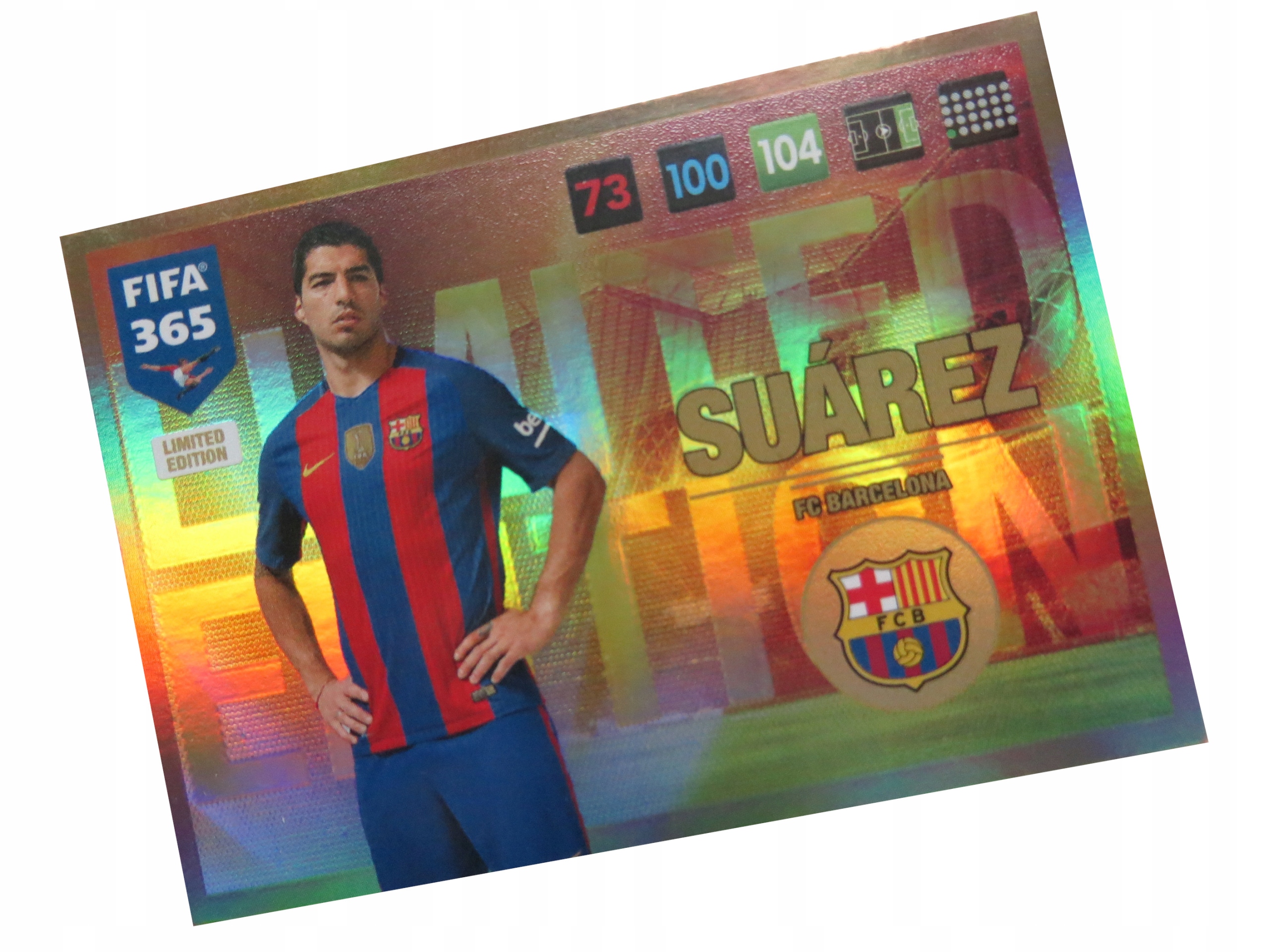 Panini Fifa 365 2017 Karta Piłkarska Limited Luis Suarez Fc Barcelona