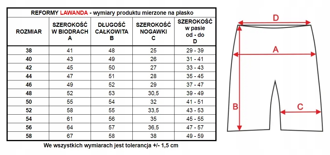 MEWA Reformy damskie Lawanda przeciw otarciom beżowy 58 Kolor beżowy