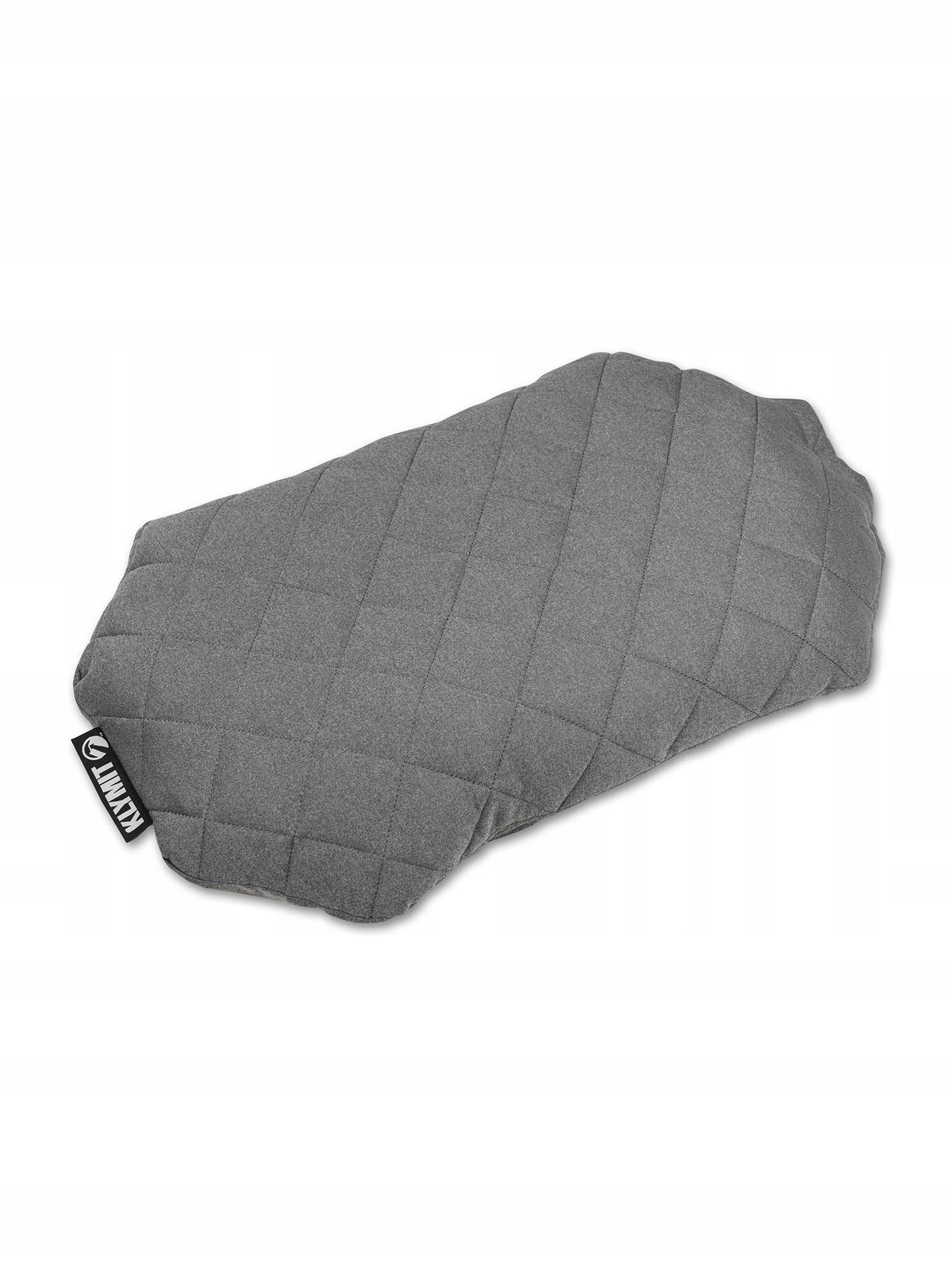 Polštář poduška Klymit Luxe Pillow šedá