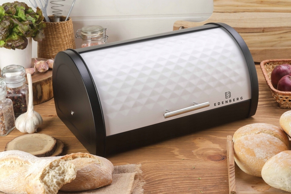 CHLEBAK metalowy POJEMNIK NA CHLEB EDENBERG 132 Kod producenta EB-132