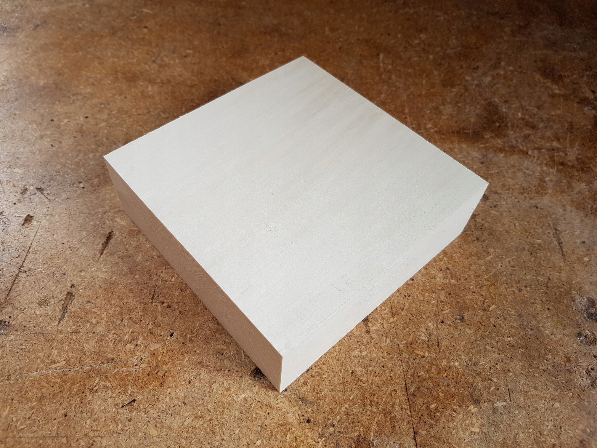 Deska lipowa 15x15x4,5cm drewno rzeźba ikony lipa
