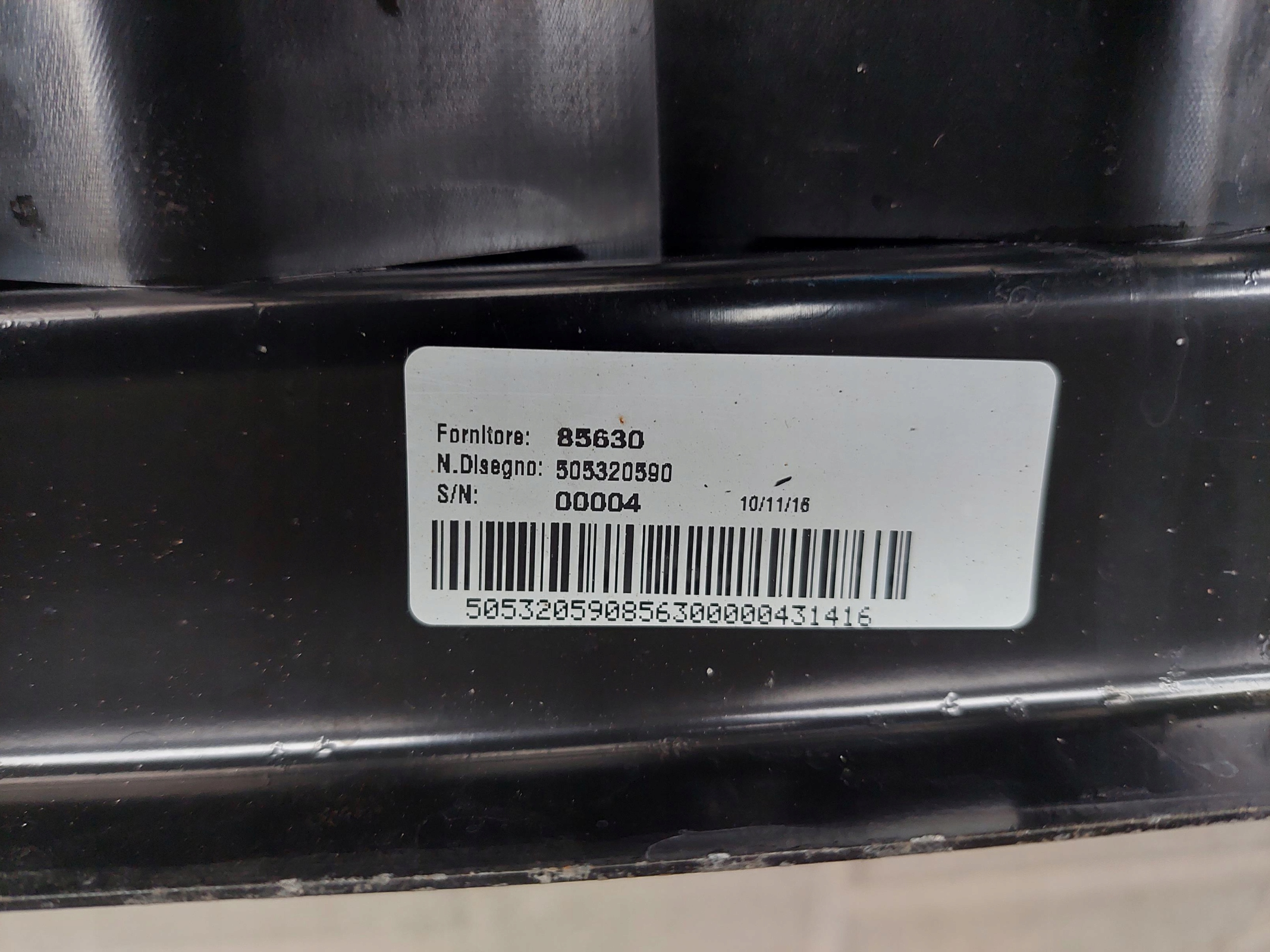 sider rear part rear below bumper ABSORBER ALFA ROMEO GIULIA 2.2 D M-JET
