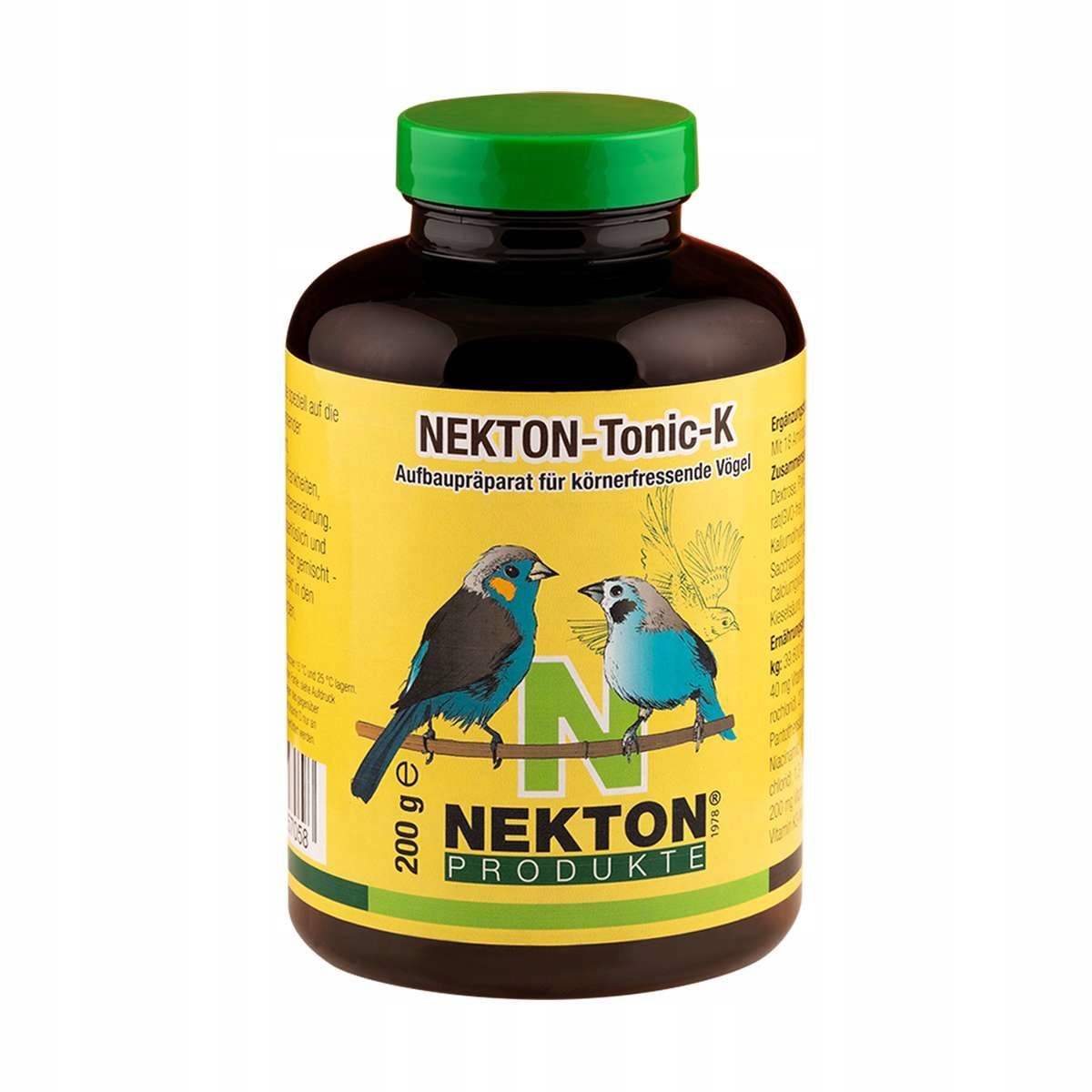 Nekton Tonic K 200 g – Tonikum pro zrnojedy