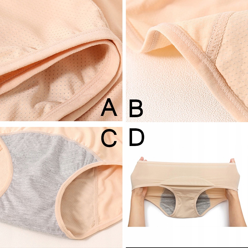 3-PAK MAJTKI MENSTRUACYJNE NIEPRZECIEKAJĄCE L,XXL Płeć kobieta