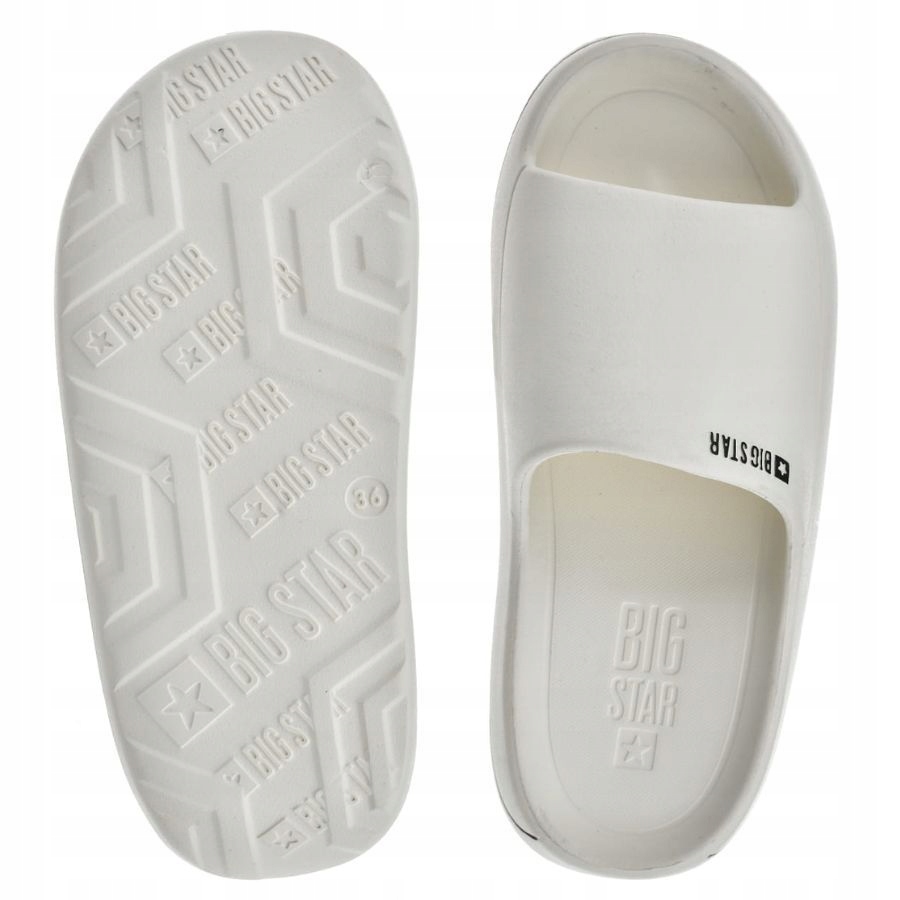 KLAPKI DAMSKIE BIG STAR PIANKOWA WKŁADKA GUMOWE WYGODNE Marka Big Star